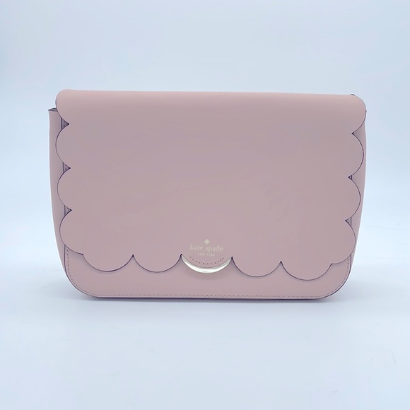 kate spade Bags Kate Spade Light Pink Crossbody Scallopped Bag